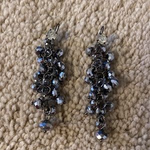 Vintage Sparkly Bead Earrings